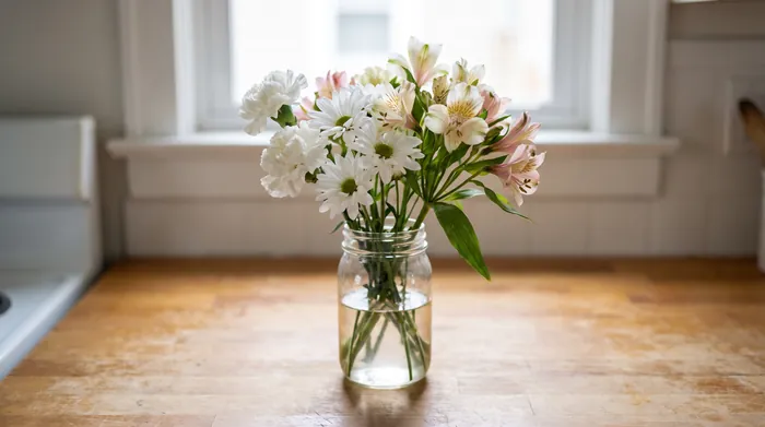 For Budget: Carnations, daisies, alstroemeria