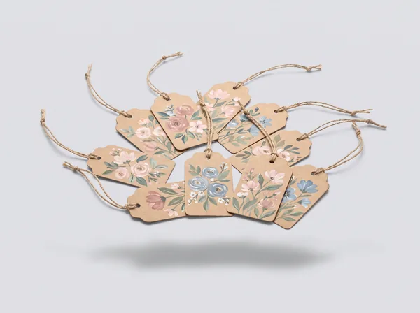 Flower Gift Tags