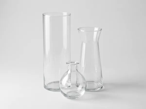 Clear Glass Vases
