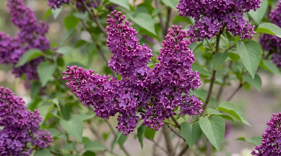 purple lilac, the state flower of New Hampshire