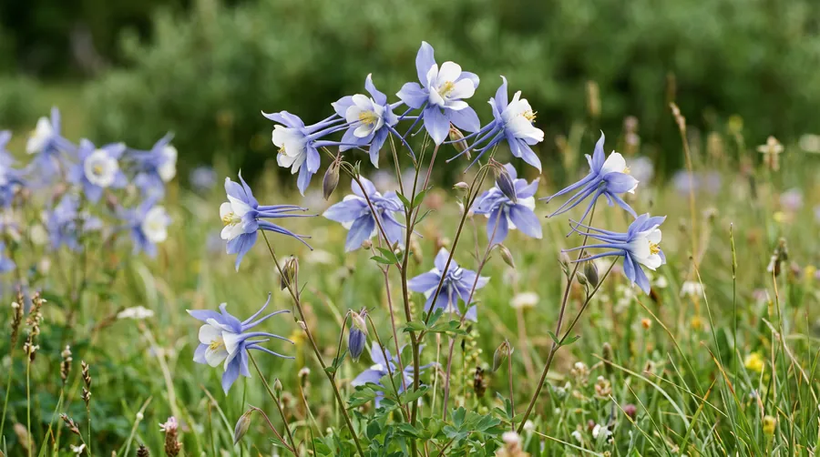 Rocky Mountain columbine, the state flower of Colorado