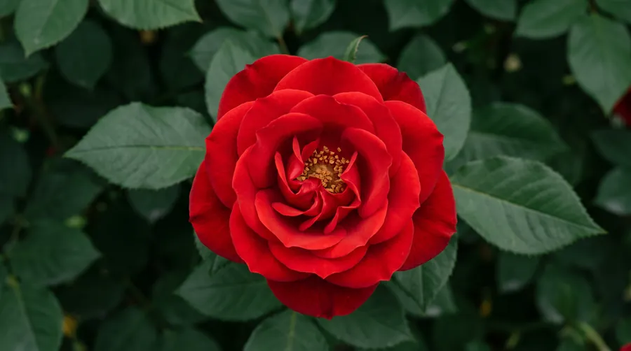 rose, the state flower of New York